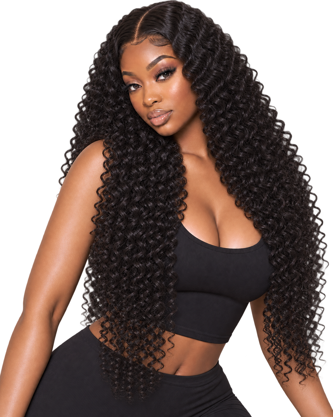 Jerry Curl lace wig by Nayari Hair